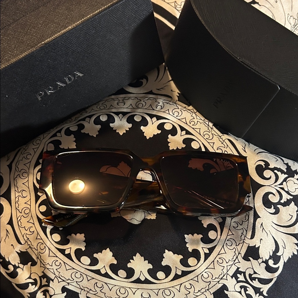 Prada Men's Brown Sunglasses